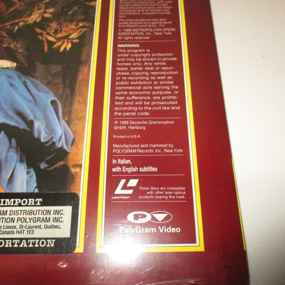 An Evening With Joan Sutherland & Luciano Pavarotti At The Metropolitan Opera LP - Picture 3 of 3